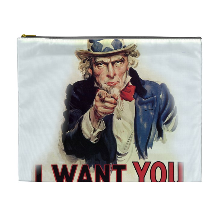 Uncle Sam Cosmetic Bag (XL)