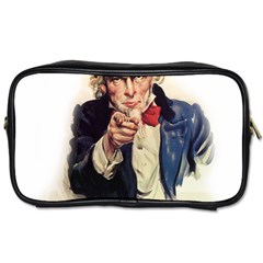 Uncle Sam Toiletries Bags 2-side by Valentinaart