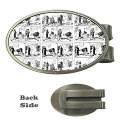 Old Comic Strip Money Clips (oval)  by Valentinaart