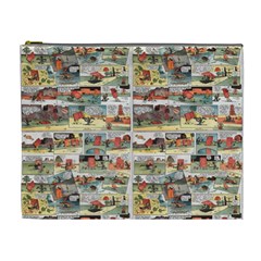 Old Comic Strip Cosmetic Bag (xl) by Valentinaart