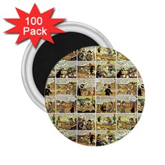 Old Comic Strip 2 25  Magnets (100 Pack)  by Valentinaart