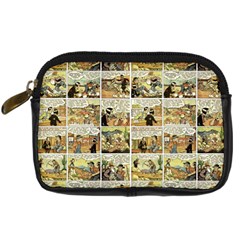 Old Comic Strip Digital Camera Cases by Valentinaart