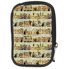 Old Comic Strip Compact Camera Cases by Valentinaart