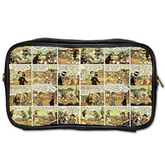 Old Comic Strip Toiletries Bags by Valentinaart