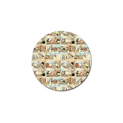 Old Comic Strip Golf Ball Marker (10 Pack) by Valentinaart