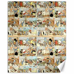 Old Comic Strip Canvas 16  X 20   by Valentinaart