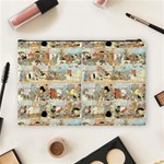 Old comic strip Cosmetic Bag (Large)  Back