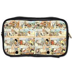 Old Comic Strip Toiletries Bags by Valentinaart