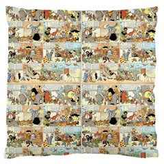 Old Comic Strip Standard Flano Cushion Case (two Sides) by Valentinaart