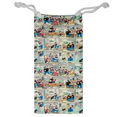 Old Comic Strip Jewelry Bag by Valentinaart