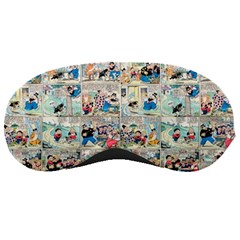 Old Comic Strip Sleeping Masks by Valentinaart