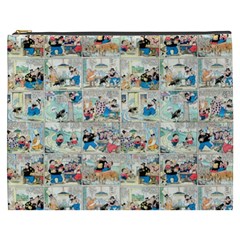 Old Comic Strip Cosmetic Bag (xxxl)  by Valentinaart