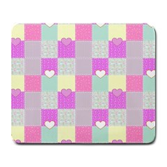 Old Quilt Large Mousepads