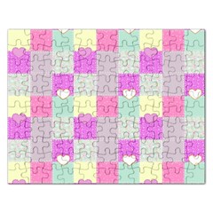 Old Quilt Rectangular Jigsaw Puzzl by Valentinaart