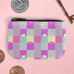 Old Quilt Mini Coin Purses by Valentinaart