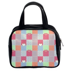 Patchwork Classic Handbags (2 Sides) by Valentinaart