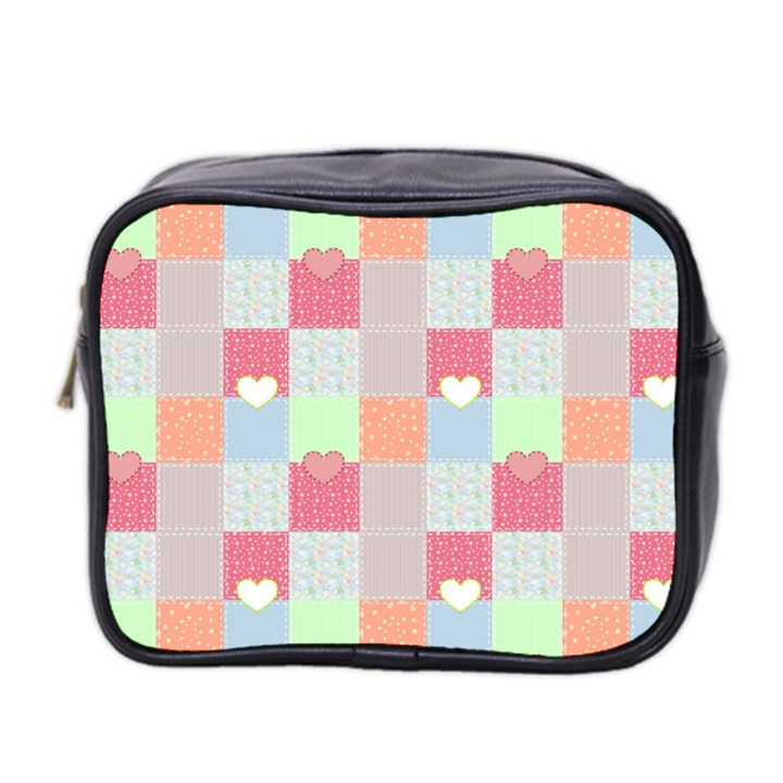 Patchwork Mini Toiletries Bag 2-Side