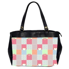 Patchwork Office Handbags (2 Sides)  by Valentinaart