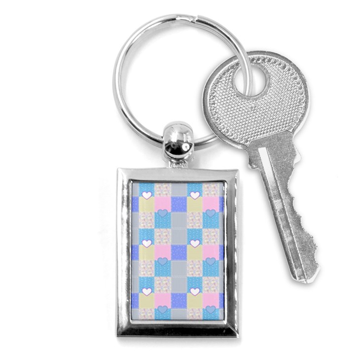 Patchwork Key Chains (Rectangle) 