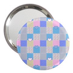 Patchwork 3  Handbag Mirrors by Valentinaart