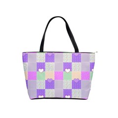 Patchwork Shoulder Handbags by Valentinaart