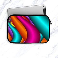 Fractal Wallpaper Color Pipes Apple Ipad Mini Zipper Cases by Amaryn4rt