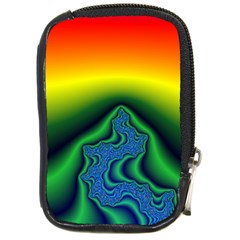 Fractal Wallpaper Water And Fire Compact Camera Cases by Amaryn4rt