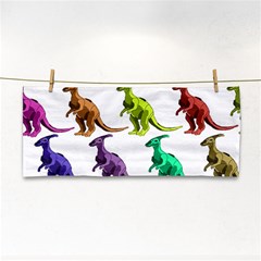 Multicolor Dinosaur Background Cosmetic Storage Cases by Amaryn4rt