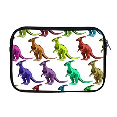 Multicolor Dinosaur Background Apple Macbook Pro 17  Zipper Case by Amaryn4rt