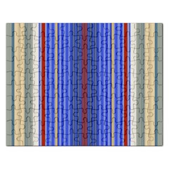 Colorful Stripes Background Rectangular Jigsaw Puzzl by Amaryn4rt