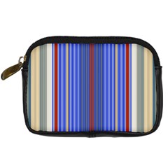 Colorful Stripes Background Digital Camera Cases by Amaryn4rt