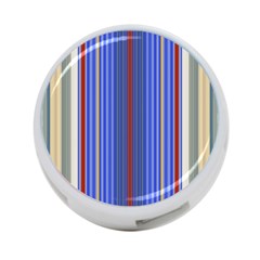 Colorful Stripes Background 4-port Usb Hub (one Side) by Amaryn4rt