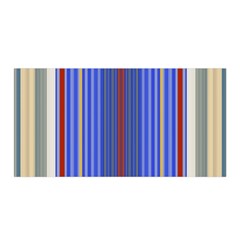 Colorful Stripes Background Satin Wrap by Amaryn4rt