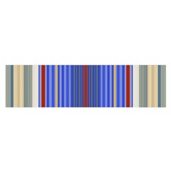 Colorful Stripes Background Satin Scarf (oblong) by Amaryn4rt