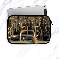 Fractal Image Of Copper Pipes Apple Ipad Mini Zipper Cases by Amaryn4rt