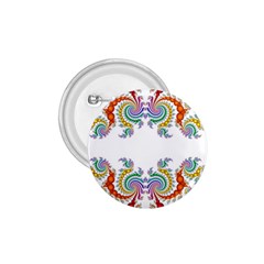 Fractal Kaleidoscope Of A Dragon Head 1 75  Buttons by Amaryn4rt