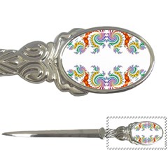 Fractal Kaleidoscope Of A Dragon Head Letter Openers by Amaryn4rt