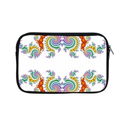 Fractal Kaleidoscope Of A Dragon Head Apple Macbook Pro 13  Zipper Case