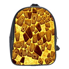 Yellow Cast Background School Bags (xl)  by Amaryn4rt