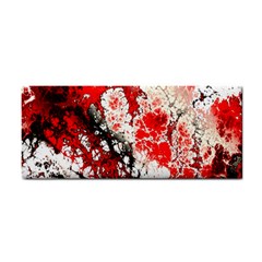 Red Fractal Art Cosmetic Storage Cases by Amaryn4rt