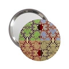 Multicolor Fractal Background 2 25  Handbag Mirrors by Amaryn4rt