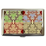 Multicolor Fractal Background Cigarette Money Cases Front