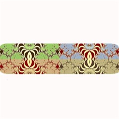 Multicolor Fractal Background Large Bar Mats by Amaryn4rt