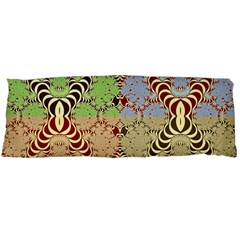 Multicolor Fractal Background Body Pillow Case (dakimakura) by Amaryn4rt