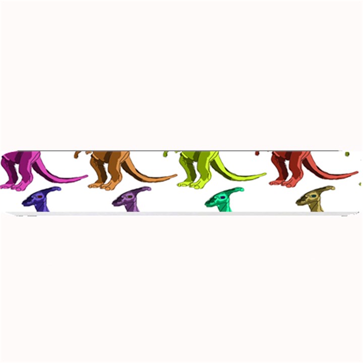 Multicolor Dinosaur Background Small Bar Mats