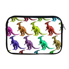 Multicolor Dinosaur Background Apple Macbook Pro 17  Zipper Case by Amaryn4rt