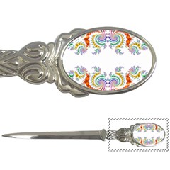 Fractal Kaleidoscope Of A Dragon Head Letter Openers by Amaryn4rt