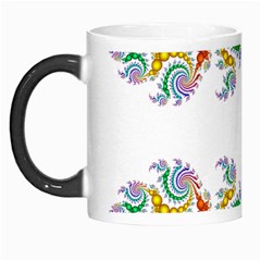 Fractal Kaleidoscope Of A Dragon Head Morph Mugs by Amaryn4rt