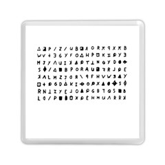 Zodiac Killer  Memory Card Reader (square)  by Valentinaart