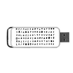 Zodiac Killer  Portable Usb Flash (one Side) by Valentinaart